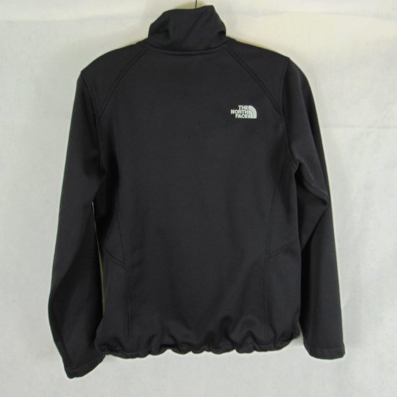 The North Face zip up Black Jacket Women's size M - Picture 3 of 7